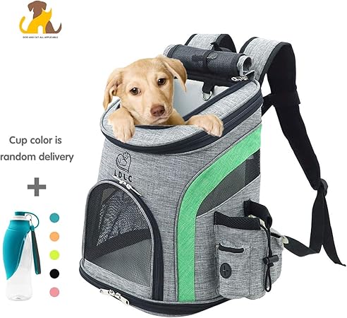 dog backpack water carrier