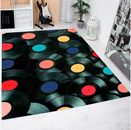 Tapis Disque Vinyle Pvc Plusieurs Tailles Moquette Adulte Pvc Sol Vinilico Pour Adultes 95 X 133 Cm Amazon Fr Cuisine Maison