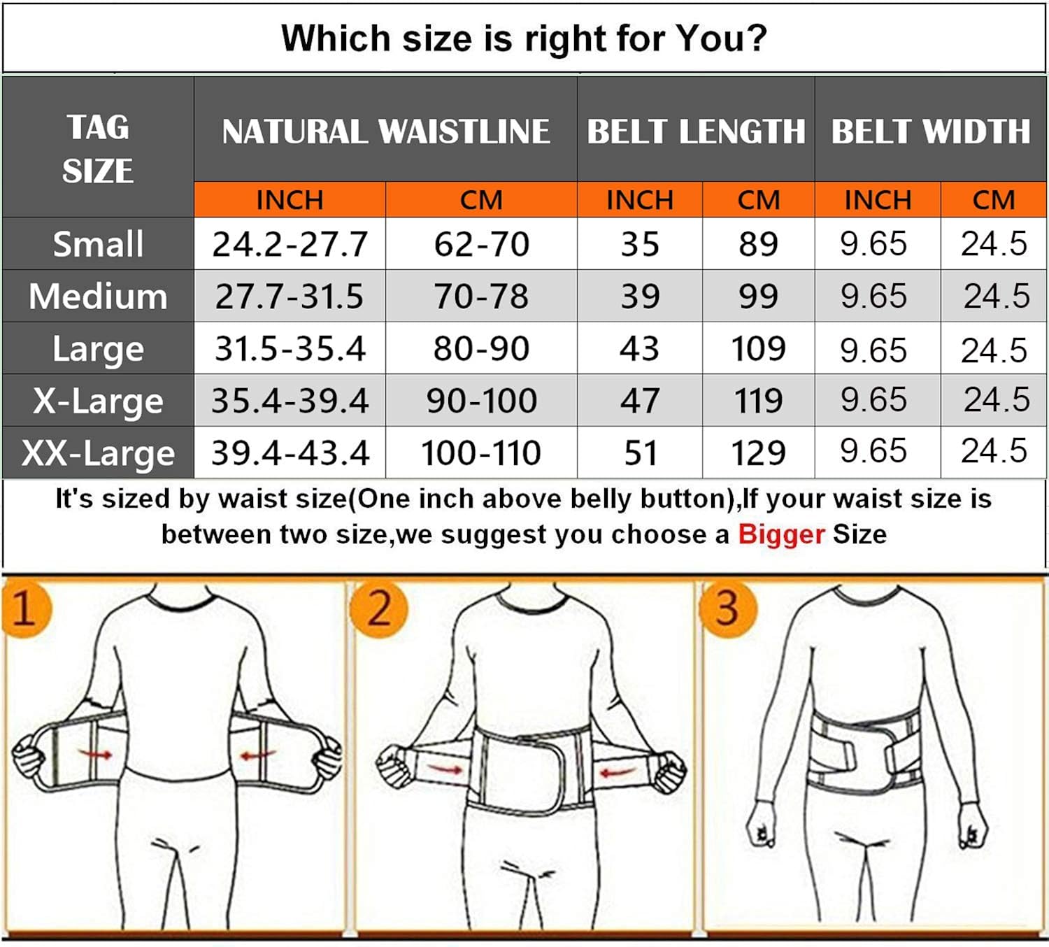 Waist Trainer Belt for Women & Man - Waist Cincher Trimmer Weight Loss Ab Belt - Slimming Body Shaper Belt: Clothing