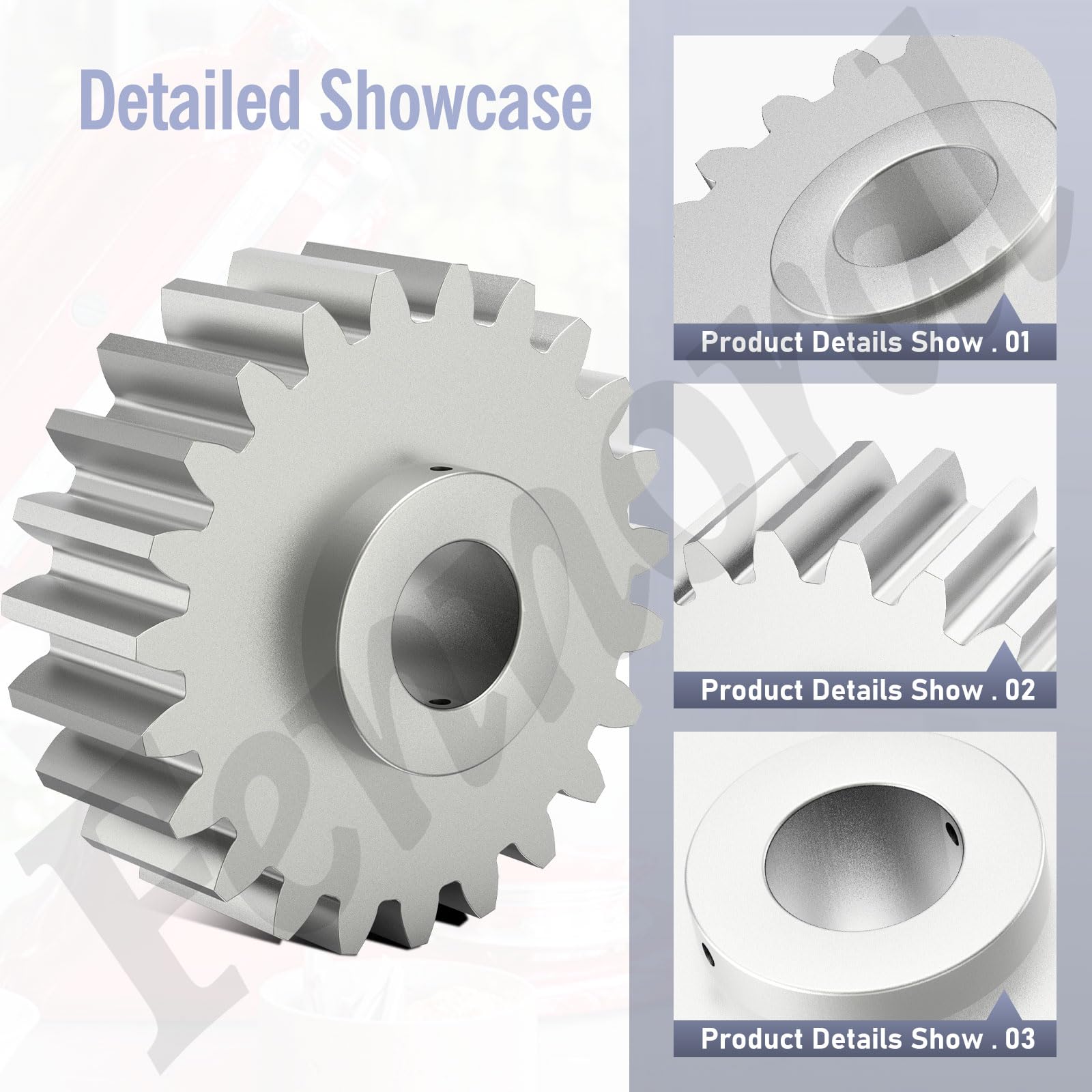 Upgrade Metal Gear W10112253 Worm Gear w/Food Grade Grease and Gasket for Whirlpool KitchenA-id Mixers Replace 4162897 AP4295669 4161531 WPW10112253