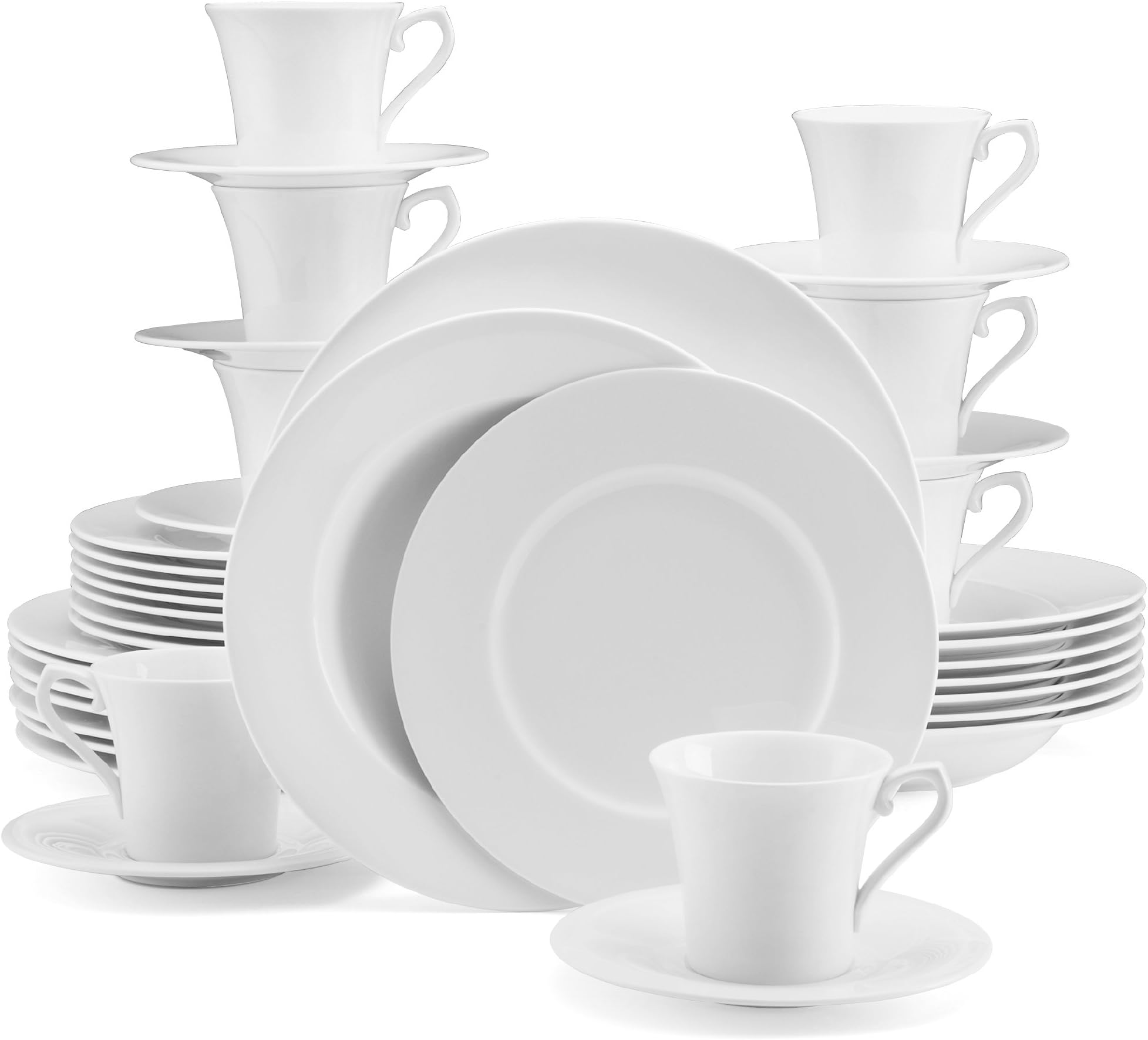 Mikasa Satin 40-Piece Dinnerware Set, Service for 8