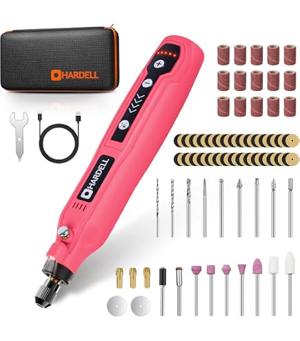 Cordless Rotary Tool Kit Variable Speed With 40 Accessories