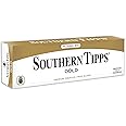 Herbal Cigarettes, SOUTHERN TIPPS Gold Carton - (10 Packs, 200 Smokes) - Tobacco Free Cigarette Substitute, Nicotine Free Cigarette Substitute, Herbal Cigarette Alternative