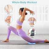 flintronic Yoga Knee Pad 2PCS Non-Slip TPE Mat for Knees Elbows Ankles Blue view 4