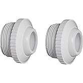 ATIE Pool Spa 1" Opening Hydrostream Return Jet Fitting with 1-1/2" Inch MIP Thread Replace Hayward SP1419E (2 Pack)