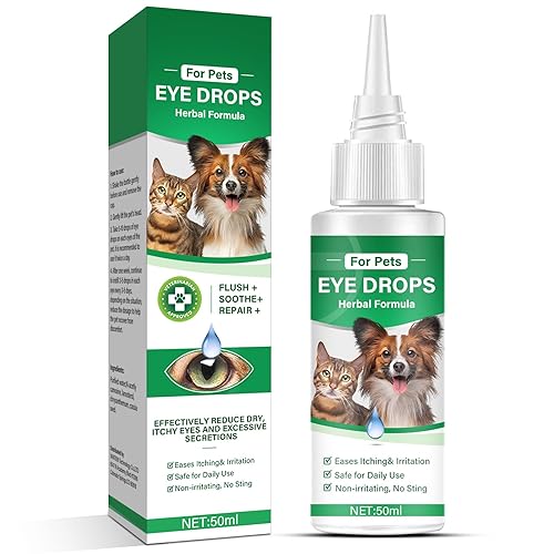 Eye Drops For Dogs With Eye Infection Conjunctivitis In Dogs (Pink