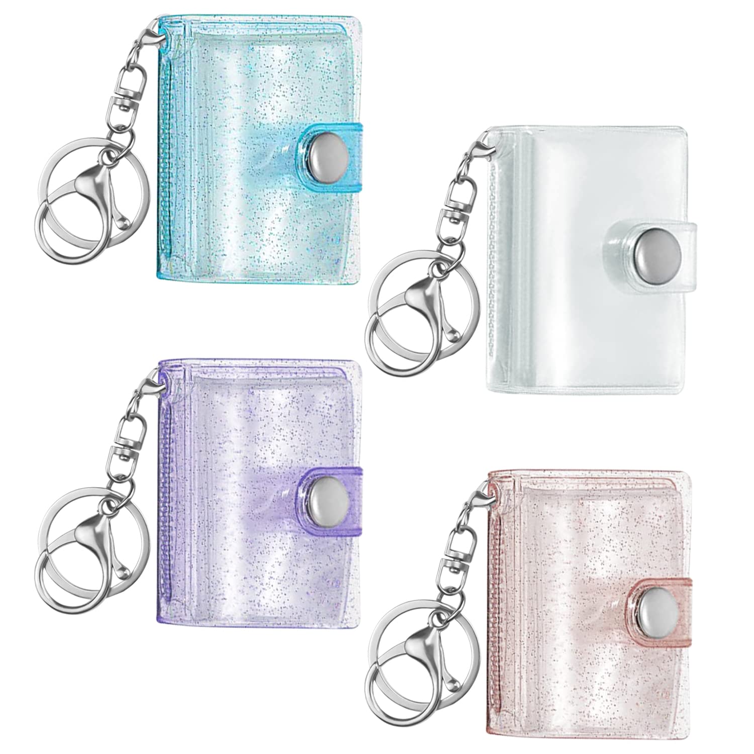 Generic SPLQ Mini Photo Album 4 Pieces, Acrylic