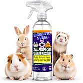 Absolutely Clean Amazing Small Animal Cage Cleaner, Just Spray/Wipe, Easily Removes Messes &amp; Odors - Hamster Cages, Mice, Rat Cage, Guinea Pig Cage, Rabbit Cage, Ferret Cage, Dog Cage - USA Made