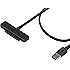 Sabrent USB 3.0 to SSD / 2.5-Inch SATA Hard Drive Adapter [Optimized For SSD, Support UASP SATA III] (EC-SSHD)