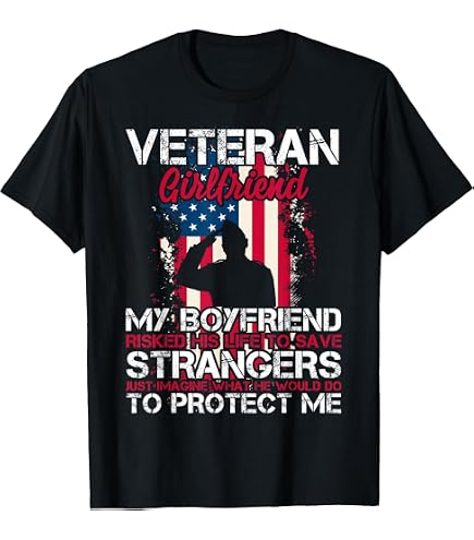 Amazon.com: My Boyfriend is in Military Soldier Veteran Proud