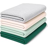 littogoose Premium 4-Pack Swaddle Blankets for Babies-Soft Lightweight 47"x47" Receiving Blanket, for Swaddling, Newborn Essentails