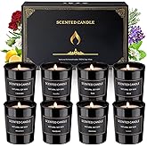 Candle Set, Holiday Scented Candle Soy Candles for Home Scented, Candle Gift Set for Women Men Holiday Candle Aromatherapy Candles, Women Gifts