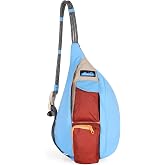 KAVU Mini Slingback Pack with Adjustable Rope Shoulder Strap, Sea Ridge