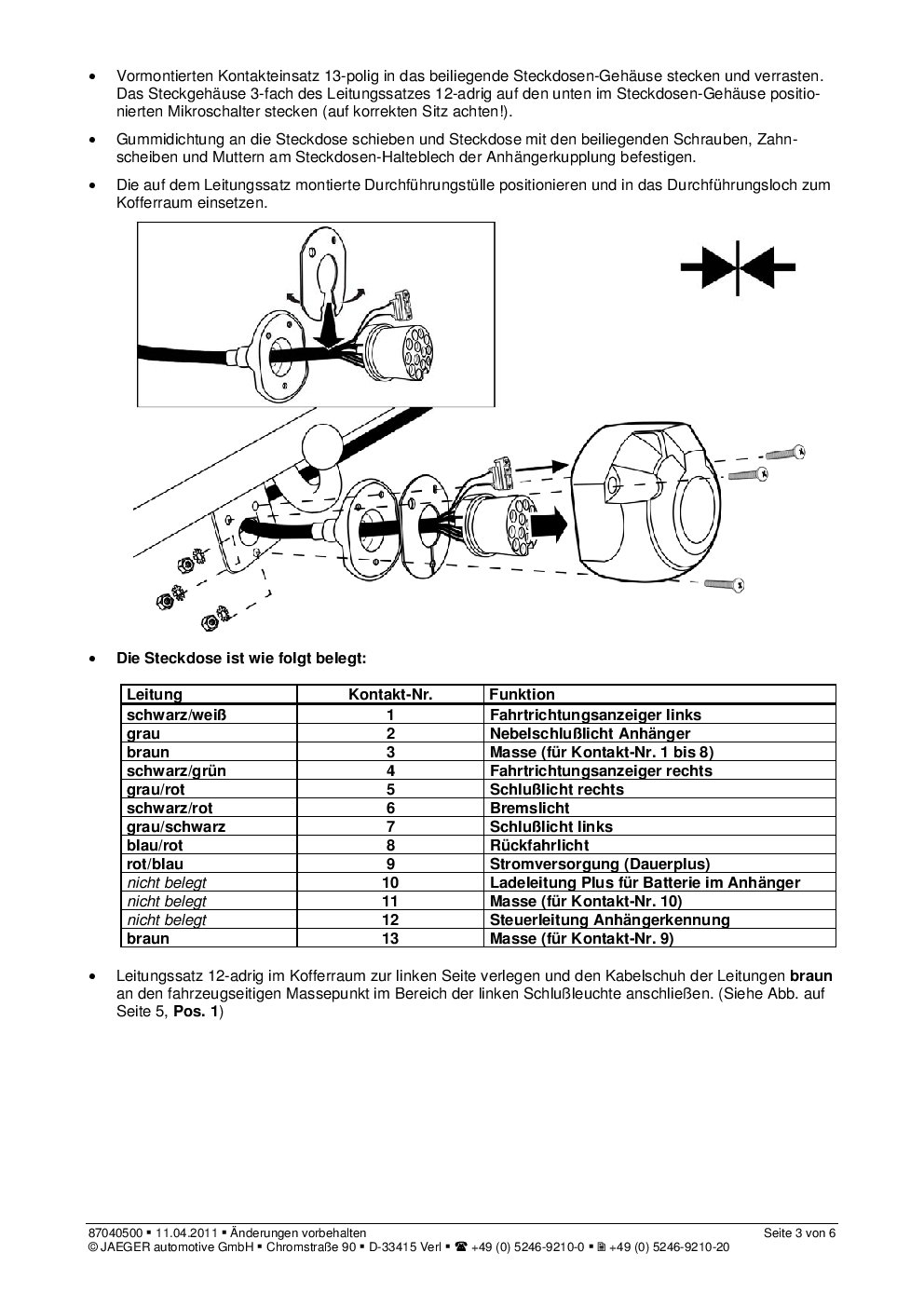 Eliminator Blog jaeger anhängerkupplung schaltplan 13