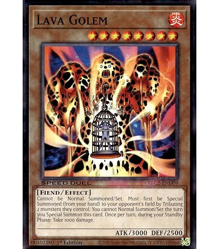 Amazon.com: Lava Golem - SBC2-END09 - Common