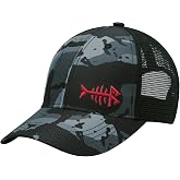 BASSDASH Altimate Fishing Hat Mesh Back for Men Women Adjustable Baseball Trucker Cap