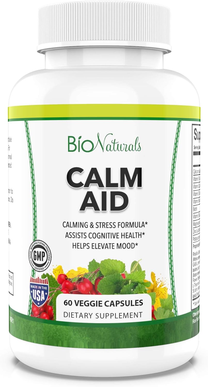 Bio Naturals Calm Aid AntiAnxiety & Stress Relief
