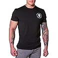 Savage Spartan T-Shirt for Men - American Warrior Helmet Athletic Tee