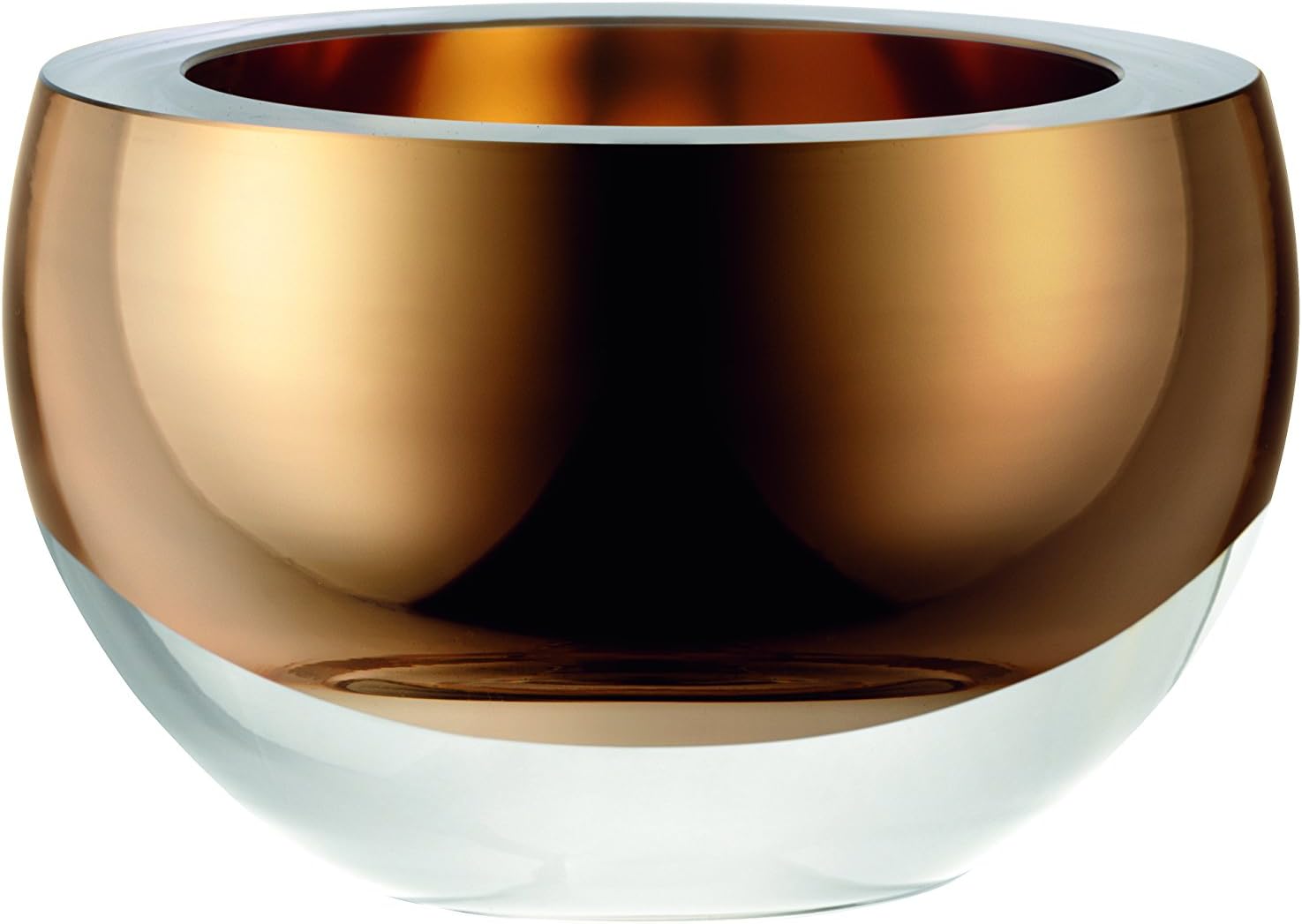 LSA International Host Decorative Bowl, Ø6in/H4in, Gold
