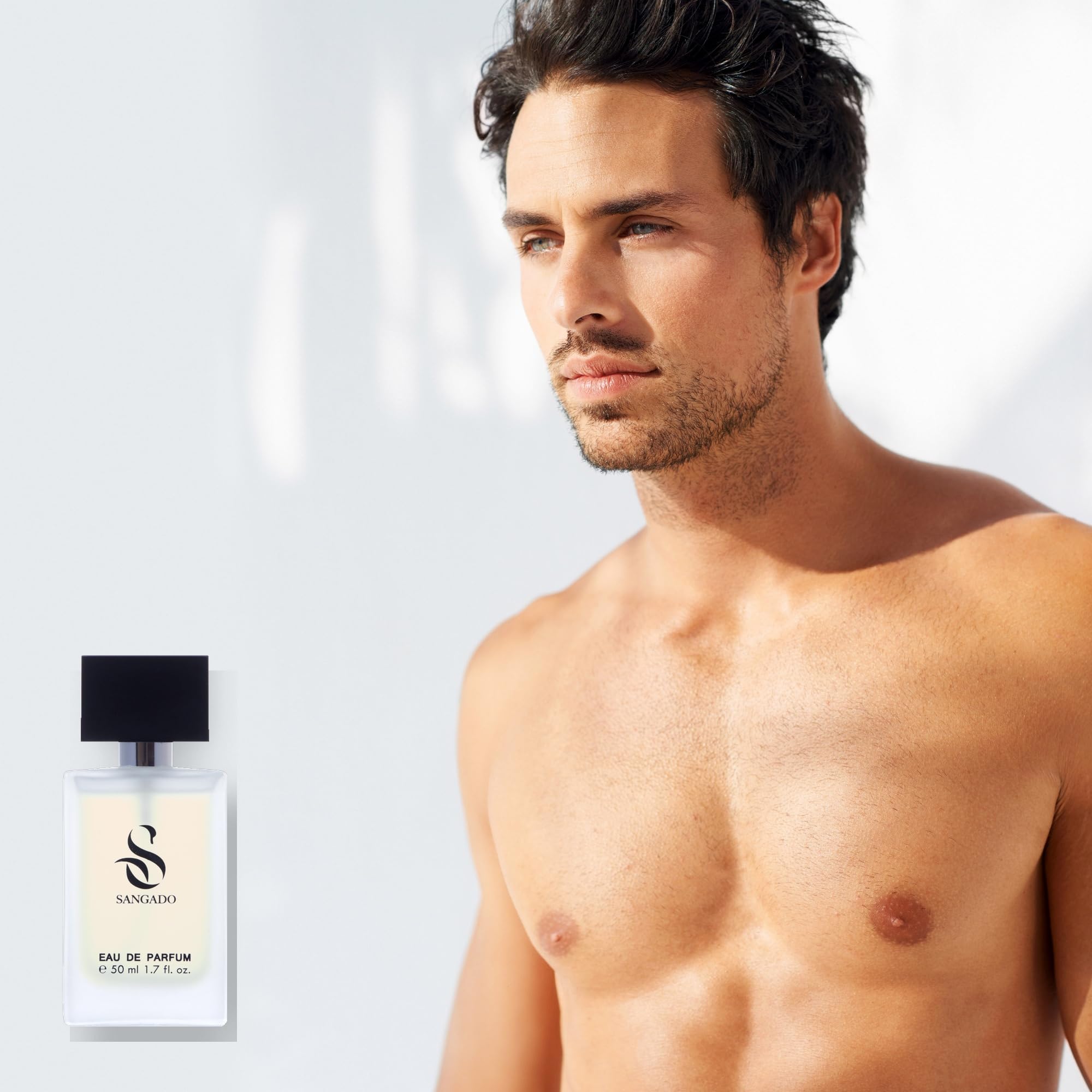 SANGADO Atlantis, Parfüm für Herren (eau de parfum), 8-10 Stunden Langanhaltend, Luxuriös Duftendes, 50 ml, Code: 689 4