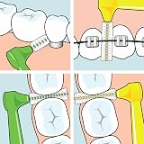 TePe Interdental Brush Angle Mixed Pack 0.4-0.8mm 6 pcs ISO 0-5 view 4