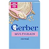 Gerber Stage 2 Multigrain Cereal, 16 Oz, 4 Pack | Stage 2 infant cereal; multigrain; whole grains; 4 x 16 oz