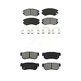 SIM Front Rear Semi-Metallic Brake Pads Kit