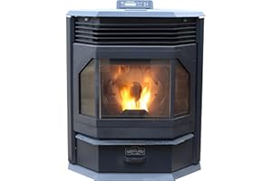 Cleveland Iron Works Bayfront Pellet Stove - 66lb Hopper