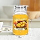 Yankee Candle Mango Peach Salsa Large Jar Scented Candle 150 Hour Burn view 4