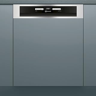 Bauknecht IBBO 3C26 X Geschirrspüler teilintegrierbar, A++, 60 cm, 266 kWh/Jahr, 14 MGD, Extra Trocknen, Option Multizone
