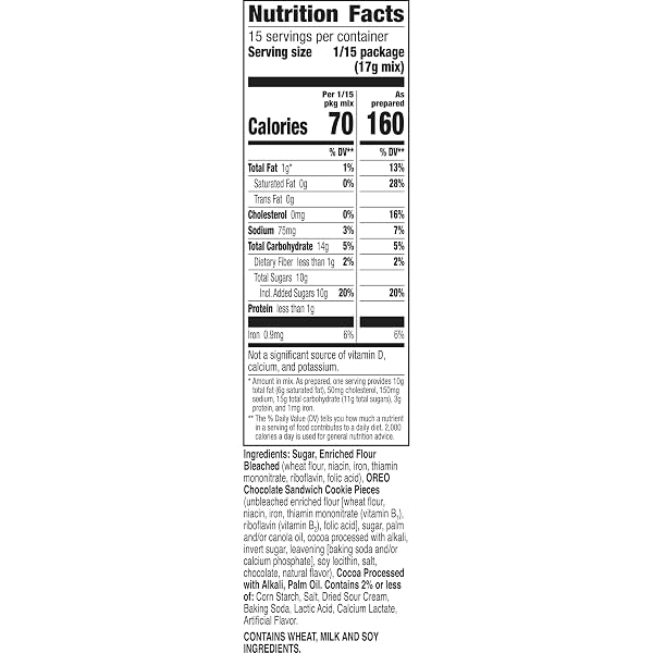 BETTY EXCLUSIVES OREO BAKED CHEESECAKE MIX, INCLUDES REAL OREO COOKIE PIECES, 8.9 OZ