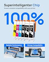GPC Image 12PK 570XL 571XL Ink Cartridges for Canon PIXMA MG TS Series view 6