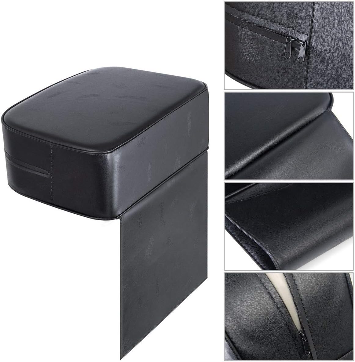 Rocktric Salon Booster Seat Cushion for Child Hair Cutting Barber Beauty Salon Spa Equipment Black: Kitchen & Dining
