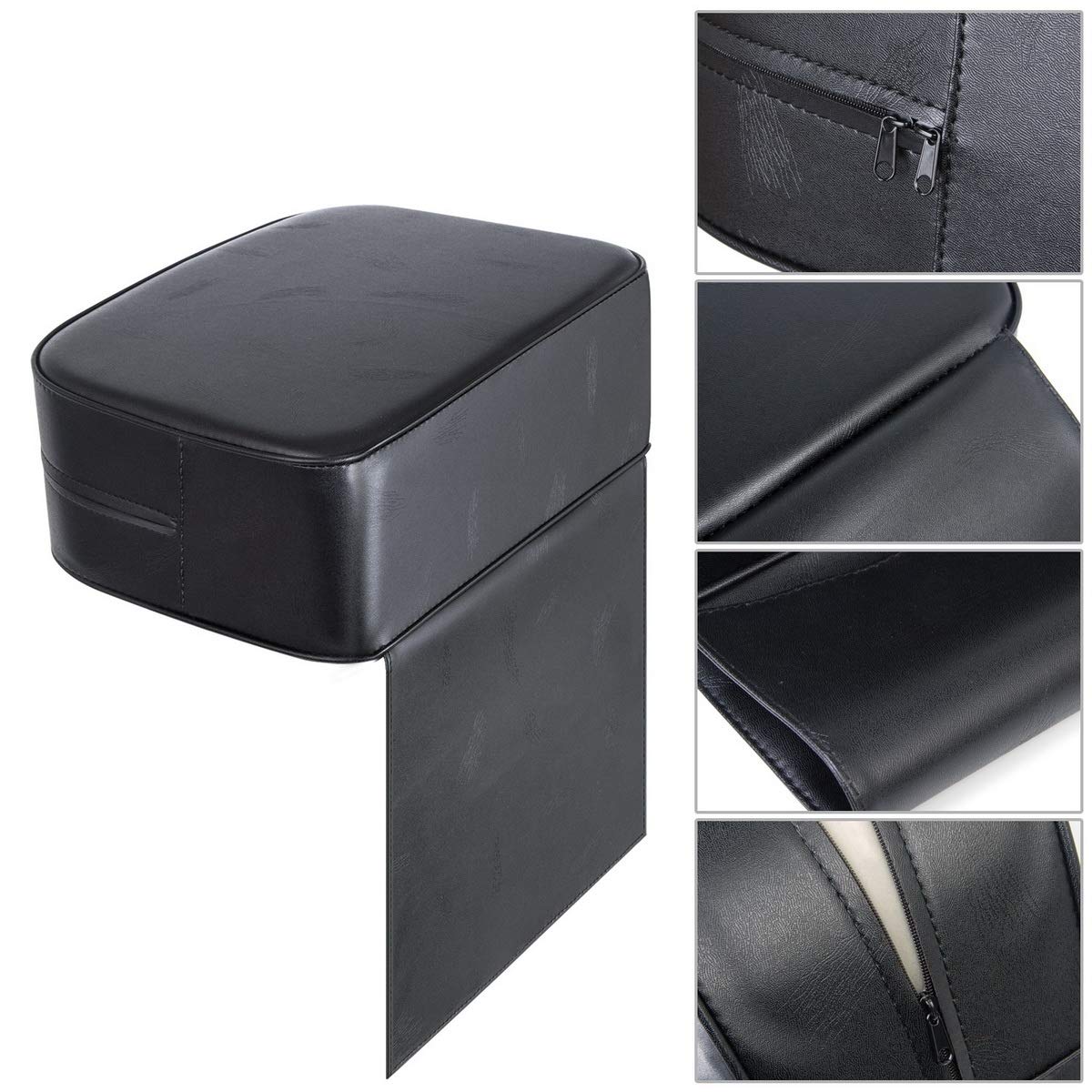 Salon Booster Seat Cushion for Child Hair Cutting, Cushion for Styling Chair, Barber Beauty Salon Spa Equipment Black: Beauty