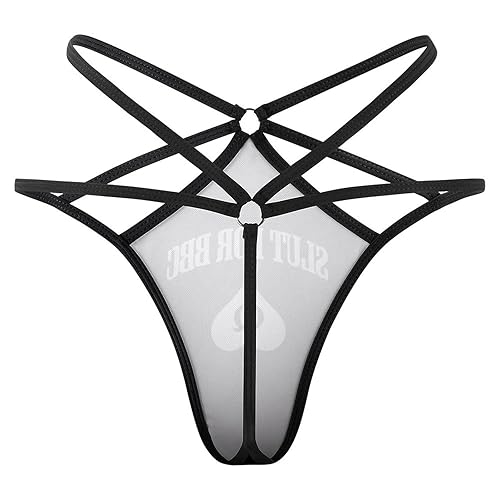 BAIJIAOYUN Slut For BBC Sexy G-String for Women, Breathable T-back Panties Thongs Underwear Funny Gifts M in Saudi Arabia | Whizz 20510777011 BAIJIAOYUN Slut For BBC Sexy G-String for Women, Breathable T-back Panties Thongs Underwear Funny Gifts M in Saudi Arabia | Whizz 20510777011