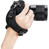 Amazon.com : JJC Deluxe Mirrorless Camera Hand Grip Strap for Sony