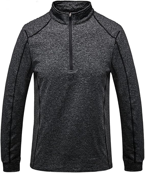 mens long sleeve quarter zip