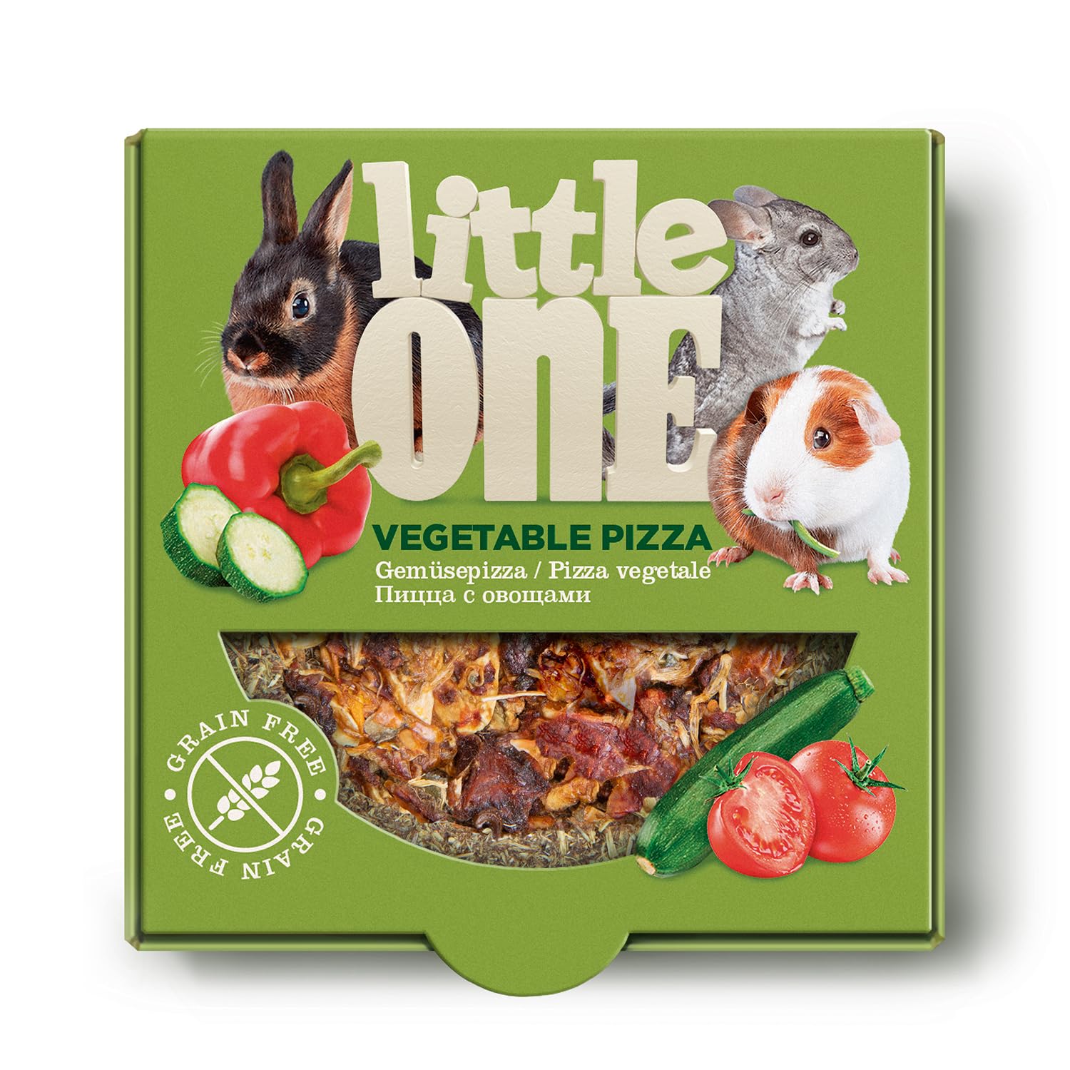 Little One Treat-Toy Vegetable Pizza, 55 g
