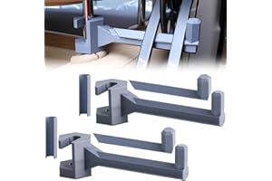 ORAPBOT 2 Set Bow Hanger for Truck Portable Bracket Bow Buddy Universal Compound Bow Headrest Holder for Vehicle Storage and Hunting Transport (Gray)