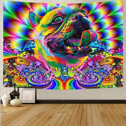 Magisches Muster Tapisserie Wandbehang Wohnzimmer Schlafzimmer Sofa