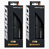 Continental Grand Prix 5000 - Road Bike Tire | The Best Allrounder in the Field - BlackChili, Vectran Breaker, LazerGrip, Active Comfort Technology, 2 Pack