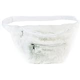 oversized fur fanny pack