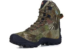 Manfen Men's Thermator Mid-Rise Waterproof Hiking Boots Trekking Outdoor Boots