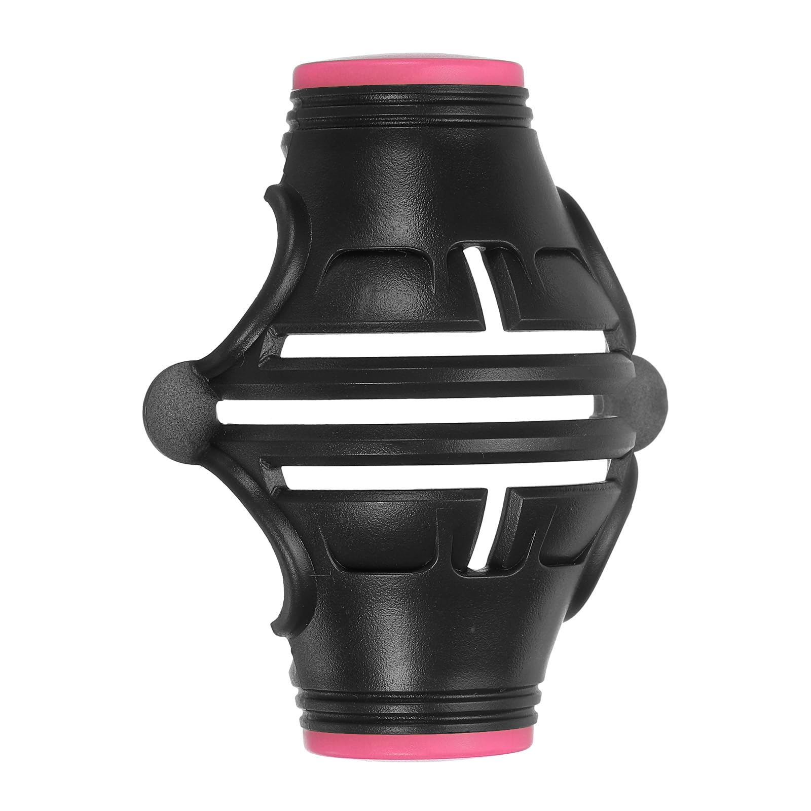 PATIKIL Golf Ball Marker Stencil 360 Degree Triple Track Golf Ball Alignment Marking Tool Line Drawing Marker for Men Women, Black/Pink