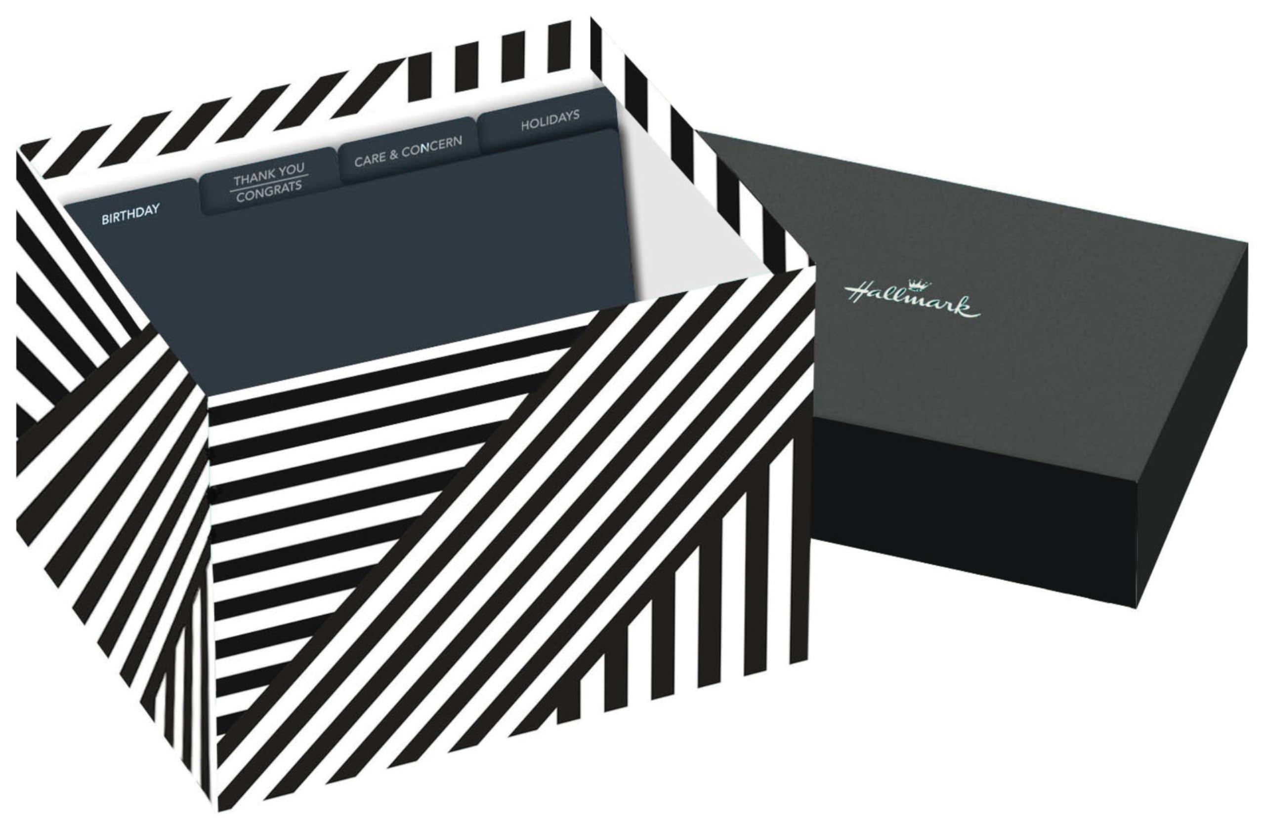 Hallmark Bulk Grußkarten Sortiment mit Organizer (100 Karten mit Umschlägen) Geburtstagskarten, Dankeskarten, Hochzeitskarten, Trauerkarten, Urlaubskarten, Glückwunschkarten 8