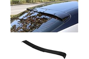 NTING Roof Spoiler for 2018-2024 Toyota Camry M Style, ABS Rear Window Top Wing Splitter, Gloss Black