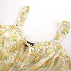 Scarlet Darkness Floral Dress for Women 2025 Spring