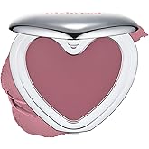 lilybyred Luv Beam Cheek Mousse | Heart-Shaped Korean Mousse Cream Blush, Velvety Soft-Matte Texture, Pore-Blurring Finish, Buildable & Blendable Color, Natural Flush, 0.13 oz. (04 Taro Mousse)