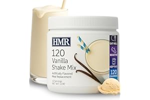 HMR 120 Vanilla Shake Meal Replacement Powder | Vanilla Shake Mix to Support Healthy Weight Loss | 12g of Protein | Nutritional Drink | Low Calorie Food | 12 Servings | 13.55 Ounce (Pack of 1)