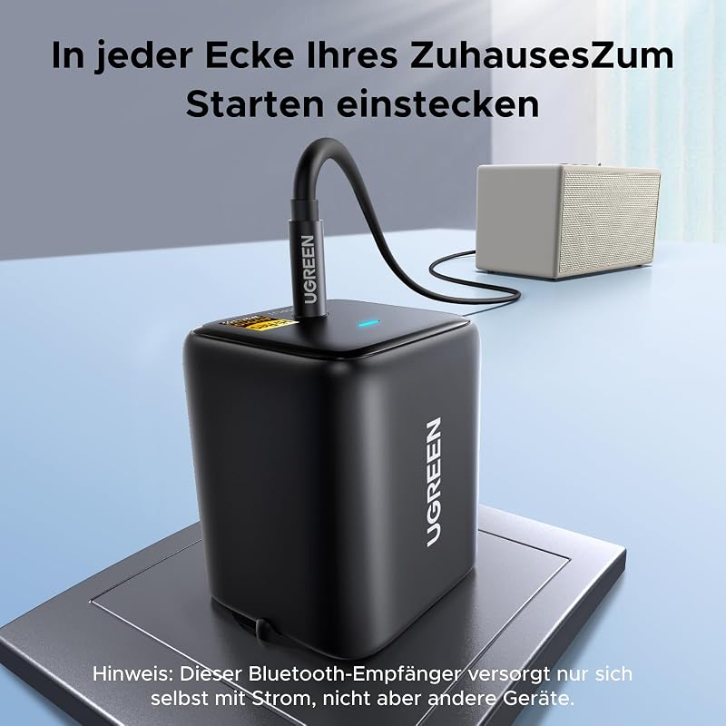 Hi-Res Bluetooth 6.0 Adapter mit LDAC Empfänger Audio Receiver — Foto 4 von 8